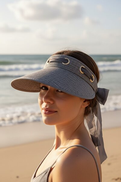Aware Time Visor Beach Tennis Hat with Elastic Back