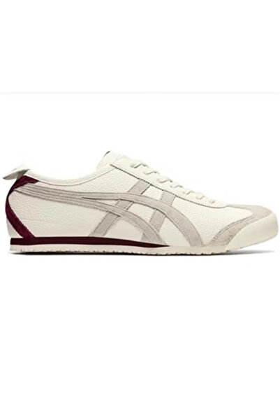 Premium Onitsuka Tiger Mexico 66 Sneakers – Grey/Burgundy | Classic Casual Shoes