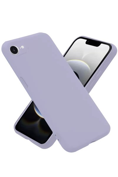 Generic Brand Apple iPhone 16E Case Nano Velvet Silicone - Lilac