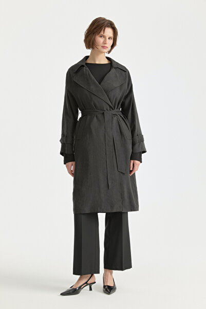 Nihan Comfortable Fit Lyocell Basic Wear-Go - Black