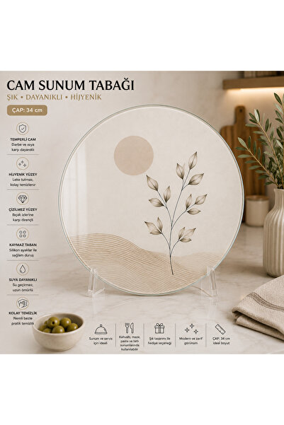 CAM Concept Premium Luna Japandi Sunum Camı
