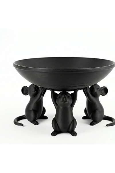 OEM Bol Decorativ cu Suport Figurine Animale