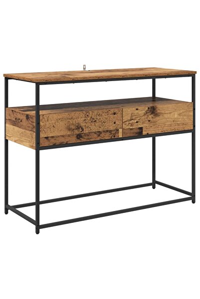 vidaxl Masă de consolă Lemn Vechi 100 x 40 x 75 cm Lemn compozit