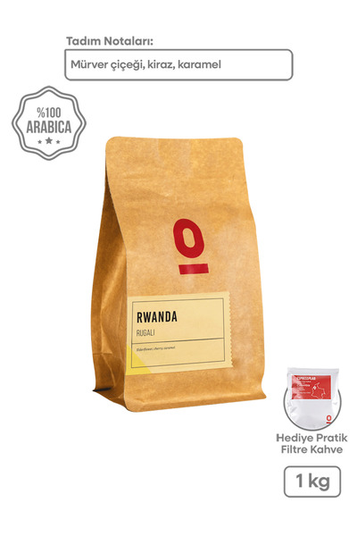 Espressolab Rwanda Rugali Çekirdek Kahve 250 g – Portakal ve Yeşil Elma Notalı