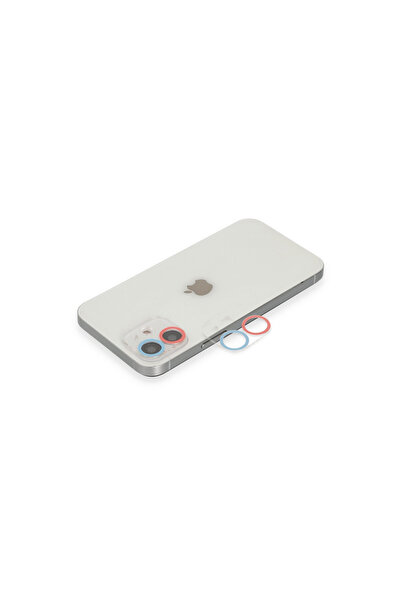 TİMİON iPhone 11 Colorful Camera Lens Protection Glass - Pink-Blue Please Rea...