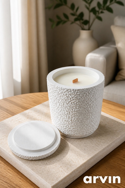 OEM Lumanare ceara soia parfumata in vas ceramic, ZANZIBAR BREEZE, minerale, ...