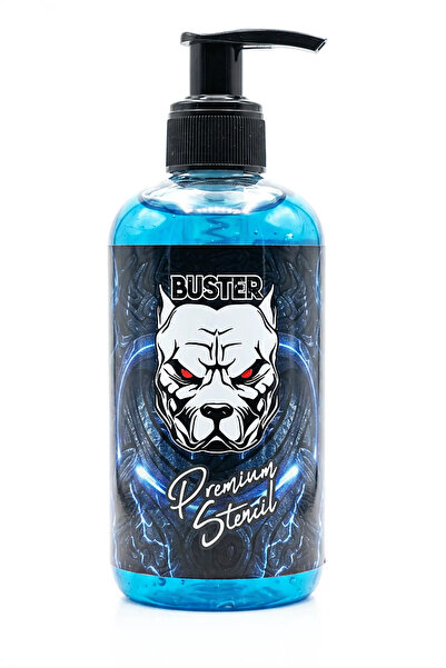 BUSTER Stencil Primer Bubblegum 8 oz (240ml) – Tattoo Stencil Transfer Gel (P...