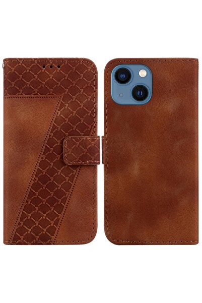 sscase Seven Wallet Brown (Apple iPhone 15)