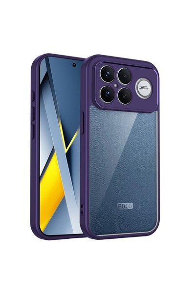 sscase Color Frame Διάφανη Σκληρή Θήκη Purple (Xiaomi Poco F8 Ultra 5G)