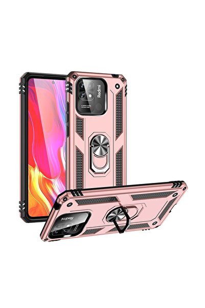 sscase 360 Degree Rotating Holder Σκληρή Θήκη με Δαχτυλίδι Rose Gold (Xiaomi ...