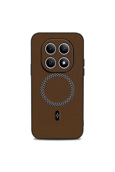 sscase Triangle Texture Magsafe Σκληρή Θήκη Brown / Gold (Xiaomi Redmi Note 1...