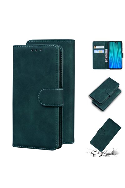 sscase Skin Feel Θήκη Πορτοφόλι Green (Xiaomi Redmi Note 8 Pro)