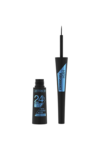 Catrice Eyeliner lichid cu pensulă, rezistent la apă, mat, 24 de ore, 010, Ne...