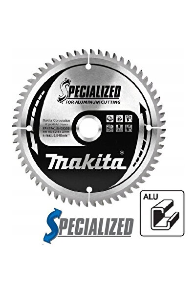 Makita SPECIALIZED - Panza fierastrau circular, aluminiu, 160x20x2.4 mm, 60 d...