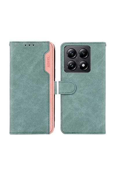 sscase ABEEL Dual Color Θήκη Πορτοφόλι Baby Blue (Xiaomi 14T Pro 5G)