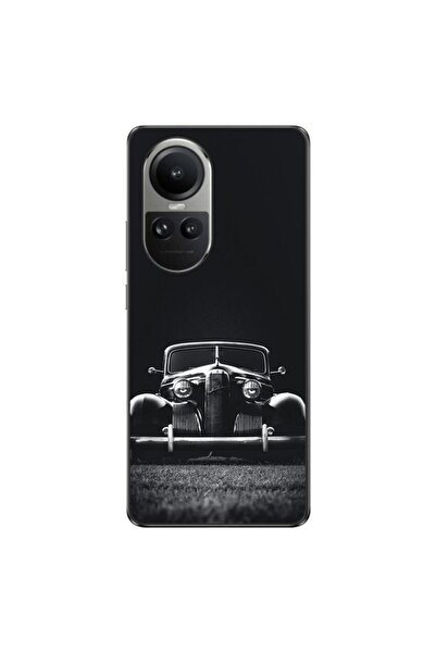 OEM Калъф, съвместим с Oppo Reno10 5G, силиконов гел TPU, модел  "Стар автомо...