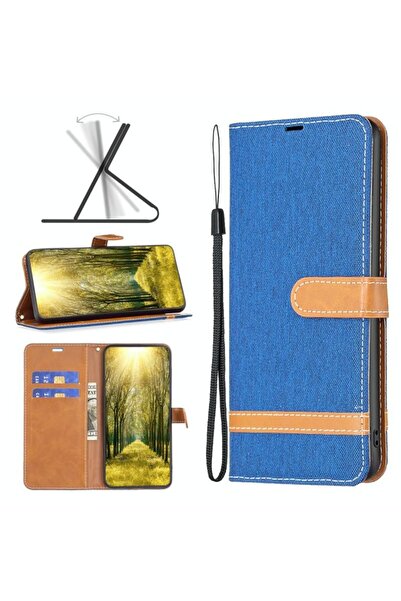 sscase Color Denim Θήκη Πορτοφόλι Royal Blue (Xiaomi Redmi 12 4G)
