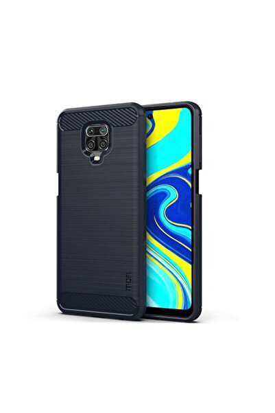 sscase Carbon Fiber Soft TPU θήκη Blue (Xiaomi Redmi Note 9S / 9 Pro)