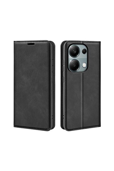 sscase Retro Magnetic Θήκη Βιβλίο Black (Xiaomi Redmi Note 13 Pro 4G/Poco M6 ...