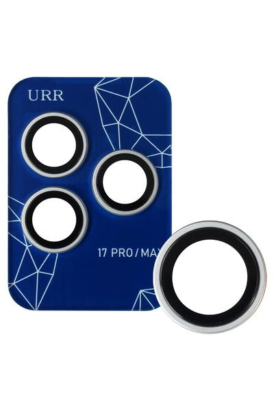 Fuchsia Urr iPhone 17 Pro Max Sapphire Pvdss Camera Lens Protector - Silver