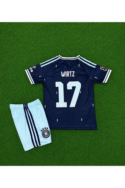 FRAGOLA Almanya 2026 Dünya Kupası Florian Wirtz Deplasman Çocuk Forması (Laci...