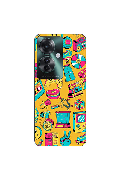 OEM Husa compatibila cu Oppo Reno11 F 5G Silicon Gel Tpu Model Pop Art Vintage