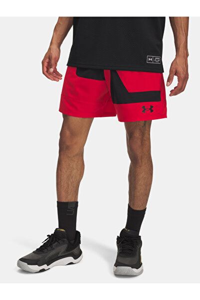 Under Armour Pánské kraťasy UA M Zone 7in Wvn Short Grphc-RED