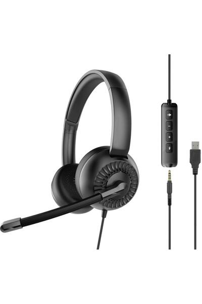 Speedlink Căști PC Metis cu placă de sunet, 3.5mm/USB, cablu de 2m, microfon ...