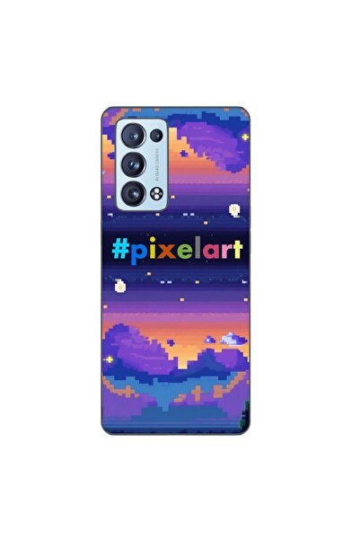 OEM Θήκη συμβατή με Oppo Reno6 Pro 5G Σιλικόνης Gel TPU με σχέδιο Τοπίο Pixel...
