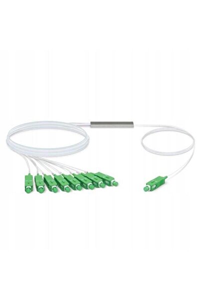Ubiquiti UFiber 1:8 Splitter, 4.06 m, SC/APC, Male/Male, White
