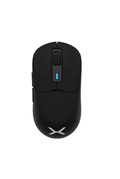 Krux Плазмена мишка, RGB осветление, безжична, кабелна, USB (черна)