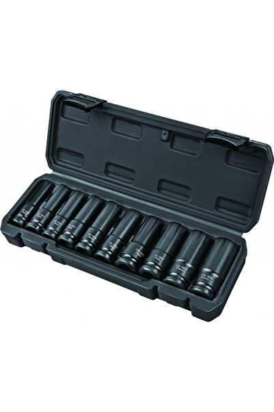 Top Master Pro Set 10 chei tubulare lungi de impact 1/2" 10-24mm TMP