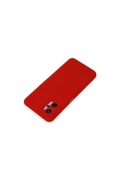 Hobibahçem Realme 9I 4g Case Nano Inside Velvet Silicone - Red