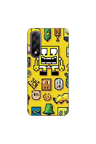 OEM Husa compatibila cu OnePlus Nord 5 Silicon Gel Tpu Model Pixel Art Spongebob