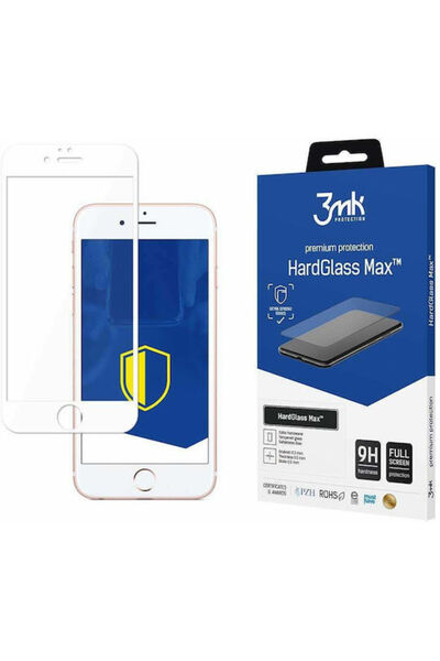 3MK HardGlass Max Προστατευτικό Σκληρυμένο Γυαλί Πλήρους Κάλυψης (iPhone 6 / ...