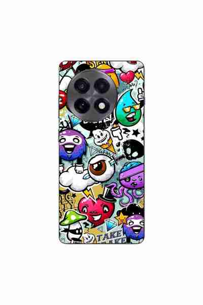 OEM Husa compatibila cu OnePlus 13R Silicon Gel Tpu Model Pop Art Graffiti