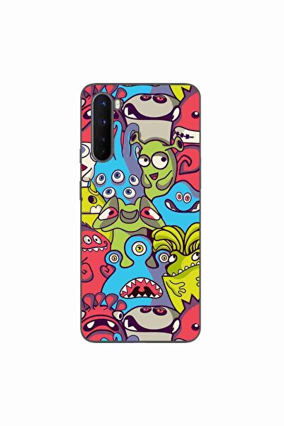 OEM Husa compatibila cu OnePlus Nord Silicon Gel Tpu Model Squishi Monsters