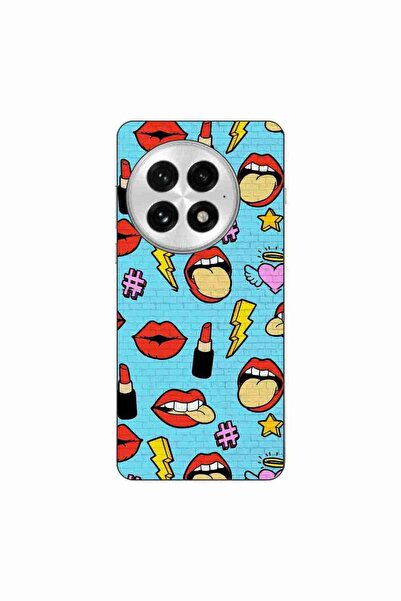 OEM Husa compatibila cu OnePlus 13 Silicon Gel Tpu Model Pop Art Lips