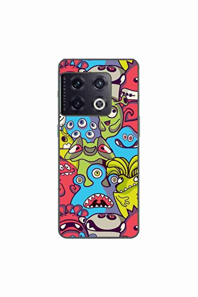 OEM Husa compatibila cu OnePlus 10 Pro Silicon Gel Tpu Model Squishi Monsters