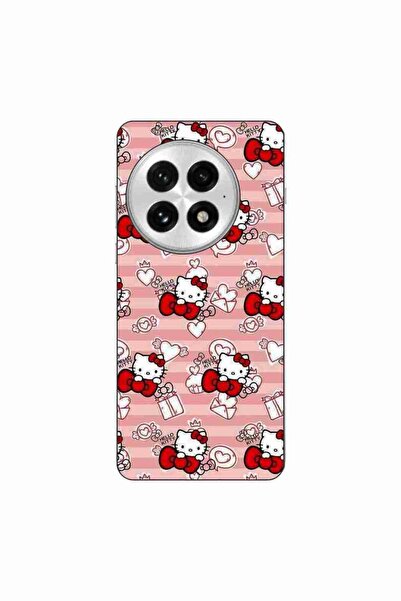 OEM Husa compatibila cu OnePlus 13 Silicon Gel Tpu Model Hello Kitty Roz Pattern