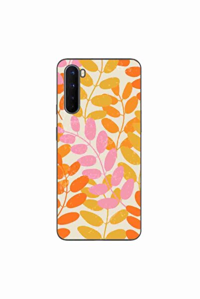 OEM Husa compatibila cu OnePlus Nord Silicon Gel Tpu Model Summer Leaves