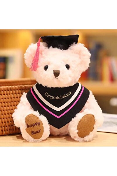 Arabest 9 Inch Graduation Bear Class of 2026, Teddy Stuffed Animal with Black...