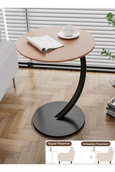 Tables طاولة جانبية على شكل حرف C، طاولة سرير، طاولة جانبية للأريكة، طاولة قه...