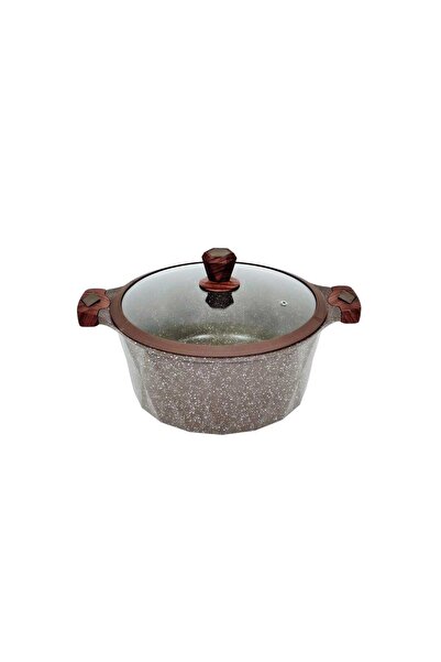 Chefline قدر طهي من الألومنيوم المصبوب بطلاء الجرانيت، 32 سم
