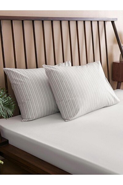 LC Waikiki Mixed Line Patterned Pillowcase Set of 2 50X70 cm (W3)