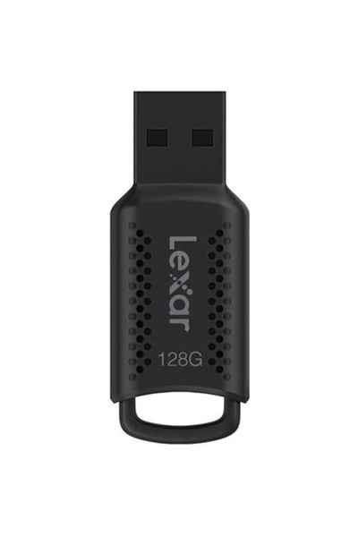 Lexar Jump Drive 128 GB Flash Drive, Black, LJDV400