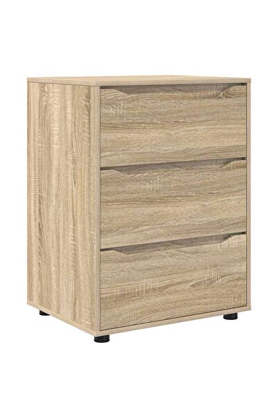 vidaxl Dulap de depozitare Stejar Sonoma 60 x 48 x 81 cm Lemn compozit