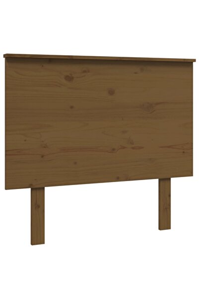 vidaxl Tăblie de pat, maro miere, 94x6x82,5 cm, lemn masiv de pin
