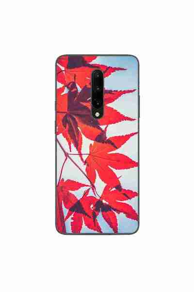 OEM Husa compatibila cu OnePlus 7 Pro Silicon Gel Tpu Model Frunze de toamna