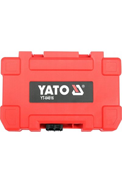 yato YT-04616 Σετ μυτών κρουστικού κατσαβιδιού 37 τεμαχίων, από ατσάλι, 1/4 "...
